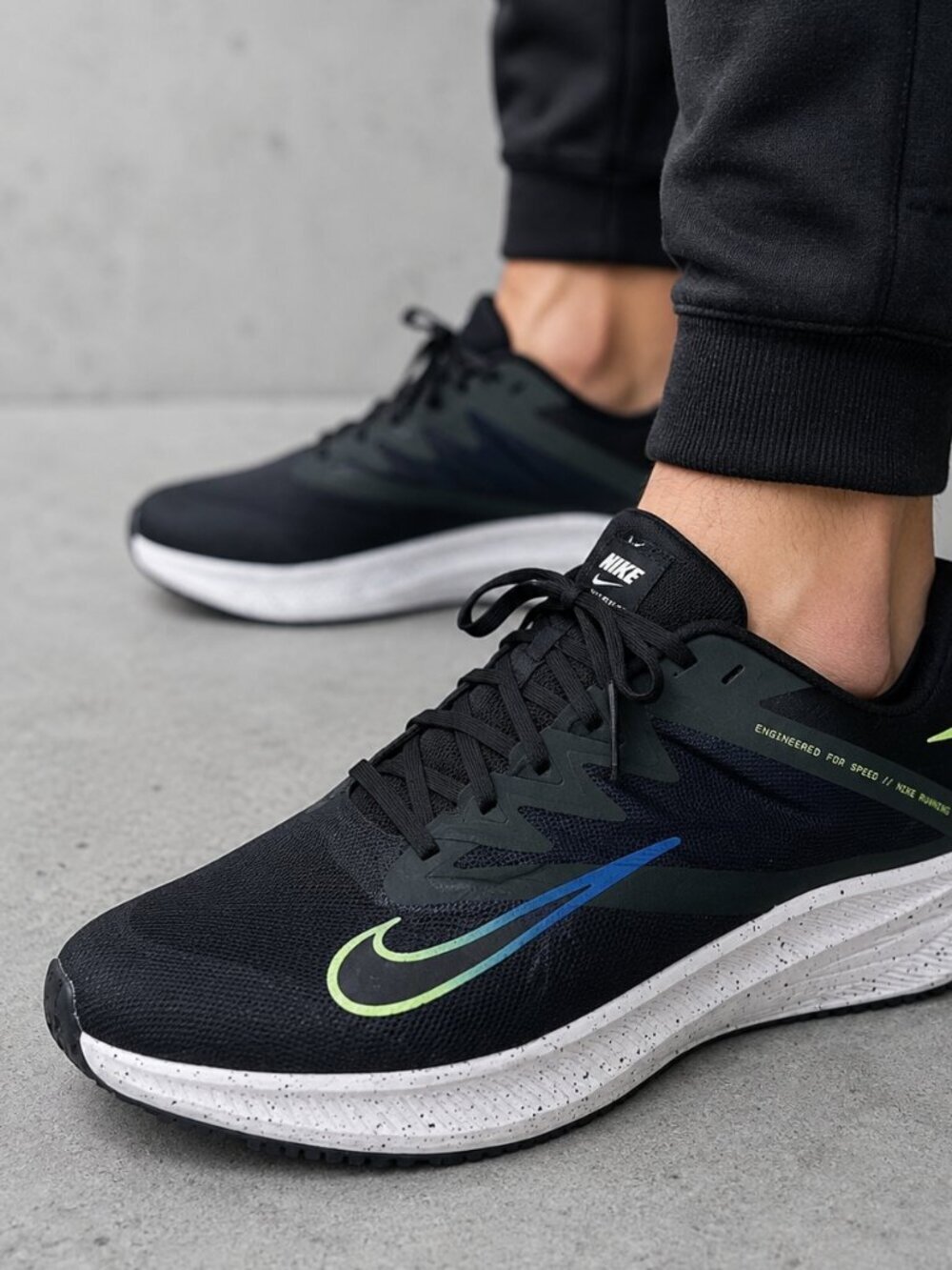 Nike Quest 3 Running Shoes Men's Size 13 Black DH0203-001